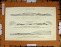 Original Old Antique Print C1800-1870 Geology Cretaceous Rocks Napoleonic Era