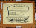 Original Old Antique Print C1800-1870 Bridge Cismone Nismes Engineer 19th