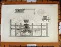 Original Old Antique Print C1800-1870 Metallurgy Mill Crushing Ore 19th Century