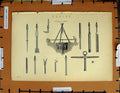Original Old Antique Print C1800-1870 Boring Water Machinery Napoleonic Era