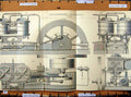 Original Old Antique Print C1800-1870 Refrigerating Apparatus Napoleonic Era