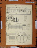 Original Old Antique Print C1800-1870 Boiler Marine Locomotive Train 19th