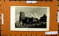 Original Old Antique Print 1815 View Tottenham Church Middlesex England Graves