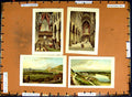 Original Old Antique PrintC1790-C1940 Duddingstone Edinburgh Cathedral