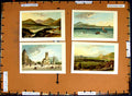 Original Old Antique PrintC1790-C1940 Edinburgh Firth Forth Loch Lomond