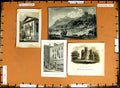 Original Old Antique PrintC1790-C1940 Lyon'S Hall Ben Johnson Donnington