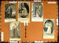 Original Old Antique PrintC1790-C1940 Theatre Esten Crawford Millee Lady