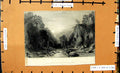 Original Old Antique Print View Pass Inverfarrakaig Inverness-Shire Scotland