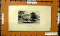 Original Old Antique Print View Strathfieldsay Hampshire Duke Wellington House