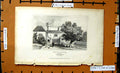 Original Old Antique Print View Pope'S House Binfield Berkshire Windsor Forest