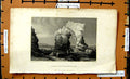 Original Old Antique Print View Arched Rock Freshwater Bay Bartlett Barber