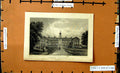 Original Old Antique Print View Morden College Blackheath Kent Baynes Rogers