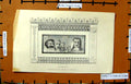 Original Old Antique Print House Actaeon Ornaments Painting Pompeii Heath