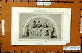 Original Old Antique Print Comida Sajona Saxonne Dinner Party