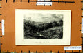 Original Old Antique Print Leitch Forrest Engraving Glen May Isle Man Mountains