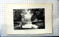 Original Old Antique Print Sixth Form Bench Fellow'S Eyot River
