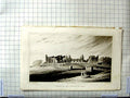 Old Antique Print Frankland Clark View Ruins Temples Facra Architecture