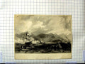 Old Antique Print Allom Brandard Engraving Scene Capture Ting-Hai Chusan