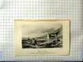 Old Antique Print Collins Richardson Engraving View Zetland Mill Tingwall