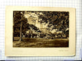 Original Old Antique Print View Osborne House Architecture Poulton