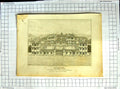Original Old Antique Print 1808 Principal Front Audley End Roffe Foster Britton