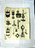 Original Old Antique Print Pneumatics Instruments Machines C1790-C1900 18th