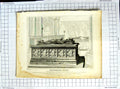 Old Antique Print 1820 Neale Roffe Westminster Abbey Archbishop Langham 19th