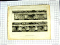 Original Old Antique Print 1817 Neale Sands Westminster Abbey Edward Confessor