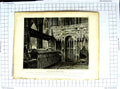 Original Old Antique Print 1817 Neale Woolnoth Westminster Abbey Edward Chapel