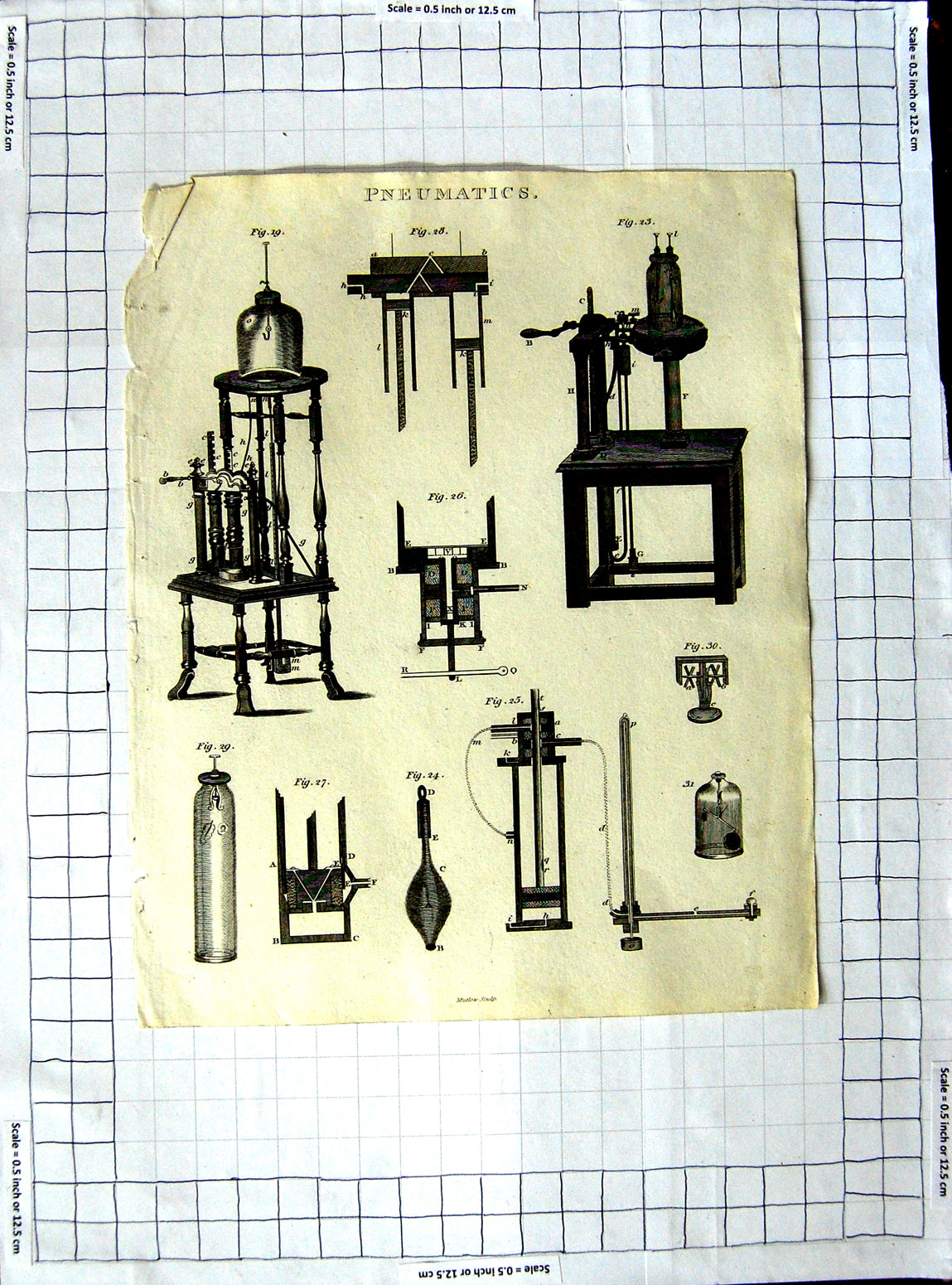 Old Antique Print Encyclopaedia Britannica Optics Diagrams Shapes Circles
