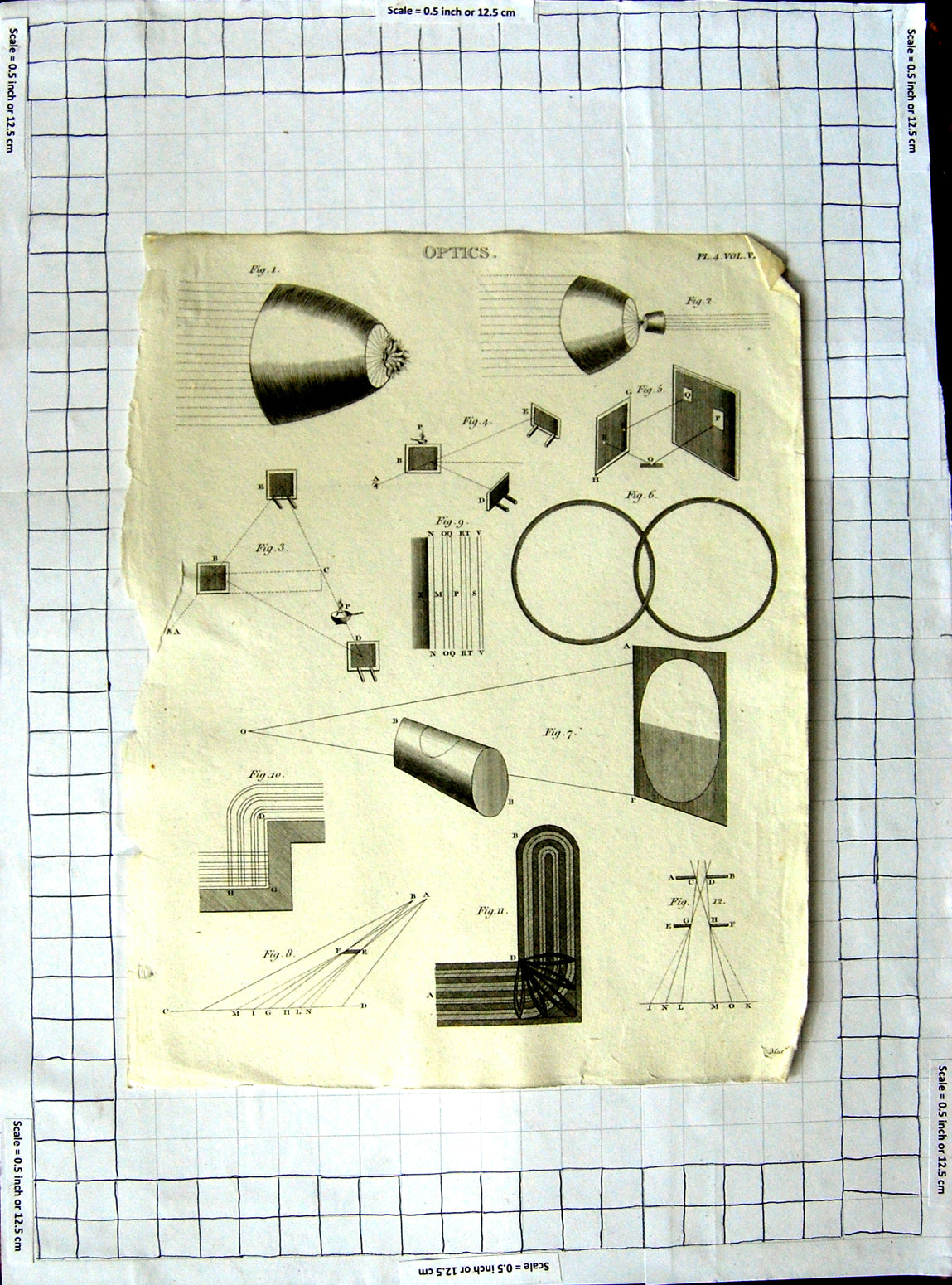 Old Antique Print Encyclopaedia Britannica Pneumatics Instruments Diagram