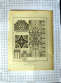 Original Old Antique Print 1810 George'S Chapel Windsor Groining Shury Thompson