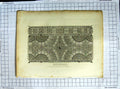 Original Old Antique Print 1807 Henry Vii Chapel Groining Robarenger Mackenzie