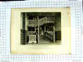 Old Antique Print 1809 Stair Case Crewe Hall Cheshire Keux Burney Britton 19th