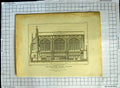Original Old Antique Print 1812 Architecture Beauchamp Chapel Warwick Wild Keux