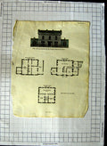 Old Antique Print School Industry Indigent Blind Liverpool Plan Cellars 20th
