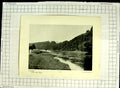 Old Antique Print Photograph Cliveden River Trees Catford Hampton Wick 20th