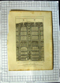 Original Old Antique Print 1808 Henry Vii Chapel Architecture Artist Roffe Bond