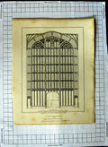Old Antique Print 1810 St. George'S Chapel Windsor London Shury Mackenzie 19th
