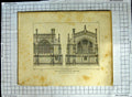 Antique Print Ref.380 1812 Beauchamp Chapel Warwick Wild Keux Architecture