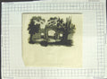 Original Old Antique Print 1813 Sandpit Gate Trees Hakewill Greig 19th Century