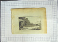 Original Old Antique Print The Dropping Well Knaresborough Yorkshire