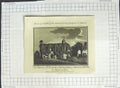 Old Antique Print Chapel St. Joseph Arimathea Glastonbury Somersetshire