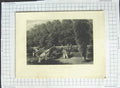 Old Antique Print View Terrace Haddon Hall Trees Engraving Chase Godfrey