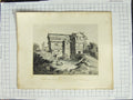 Original Old Antique Print 1808 Moreton Hall Cheshire John Smith Cowan 19th