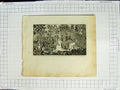 Original Old Antique Print Cavern Yorkshire Waterfall Bolton Earl Burlington