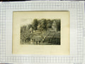 Original Old Antique Print 1844 Suttee Immolation Hindoo Widow Grindlay Redaway