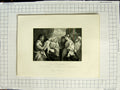 Original Old Antique Print Scene Mary And Baby Jesus Christ