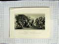 Original Old Antique Print Scene Jesus Christ On The Way To Golgotha Simon