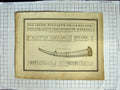 Old Antique Print Inscription Hungerford Horn Sunning Church Woolhampton